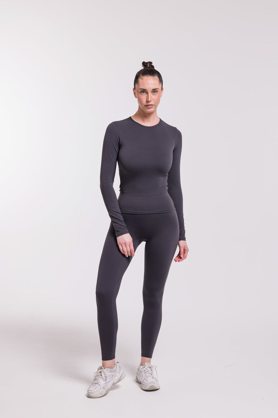 Legging Gris Taille Haute